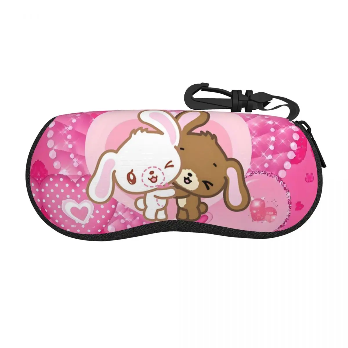

Чехол для очков в стиле аниме Sanrio Sugarbunnies на заказ, модный милый мультяшный чехол для очков, коробка для солнцезащитных очков