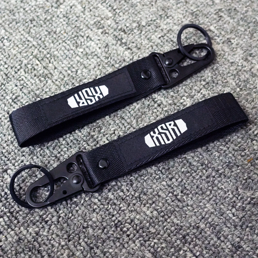 

New Embroidery Keychain For YAMAHA XSR 155 700 900 XSR155 XSR700 XSR900 XS900R Motorcycle Accessories Key Chain Holder Keyring