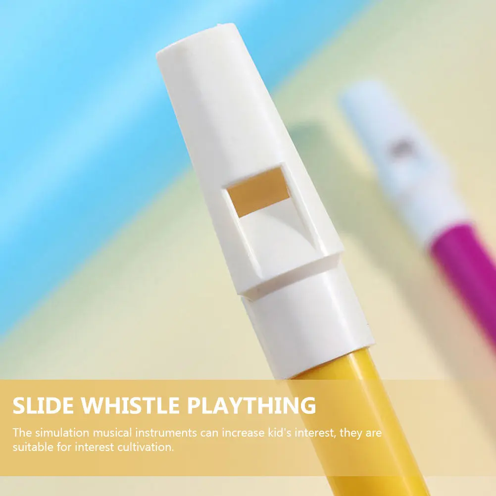 

2Pcs Slide Whistle Musical Instrument Children Educational Plaything Music Learning Musical Plaything Kids Music Instrument