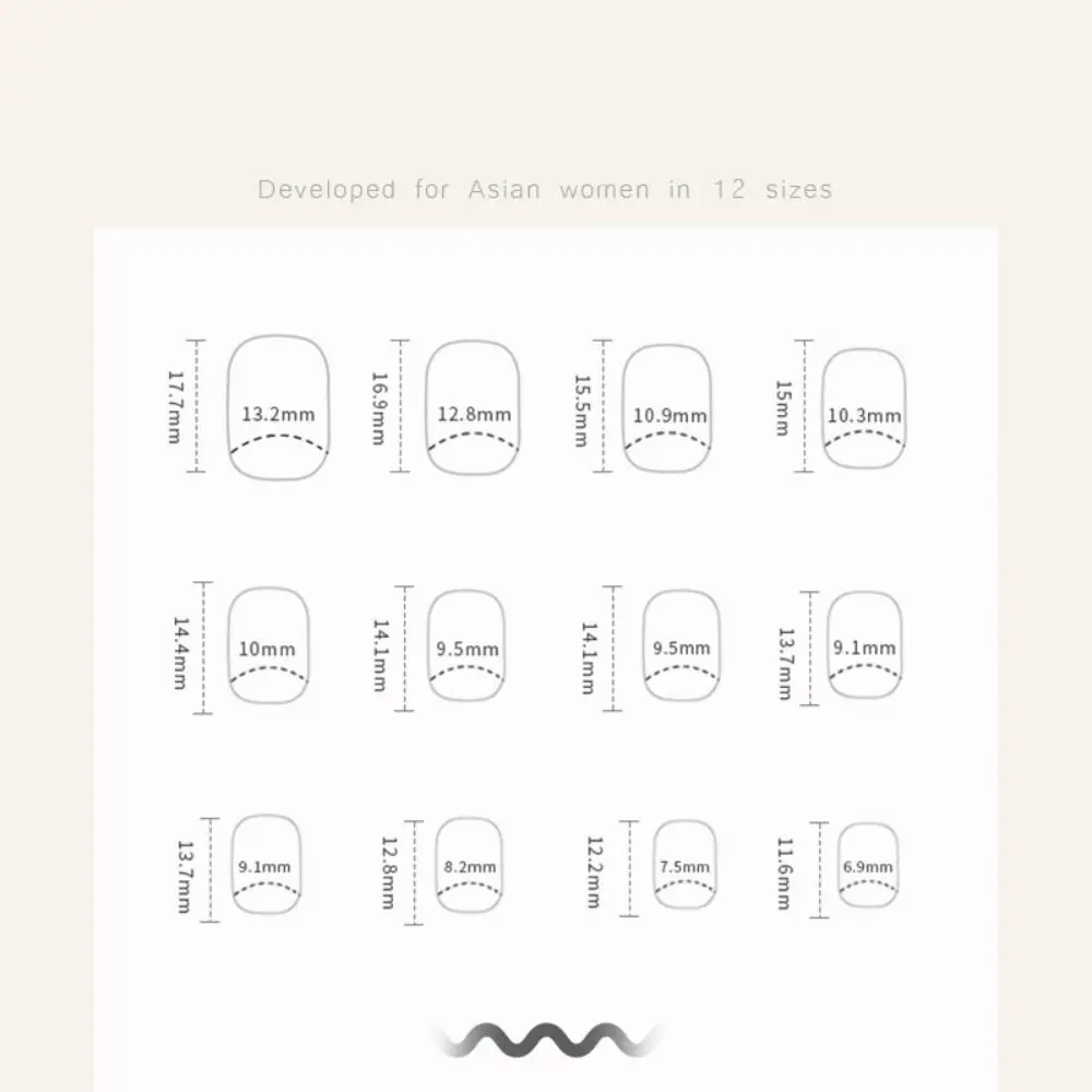 24 قطعة قصيرة مربع الفرنسية الوردي الكرتون الحلزون الأظافر كاذبة غطاء كامل انفصال مسمار نصائح مسمار الفن وأدوات الأظافر كاذبة