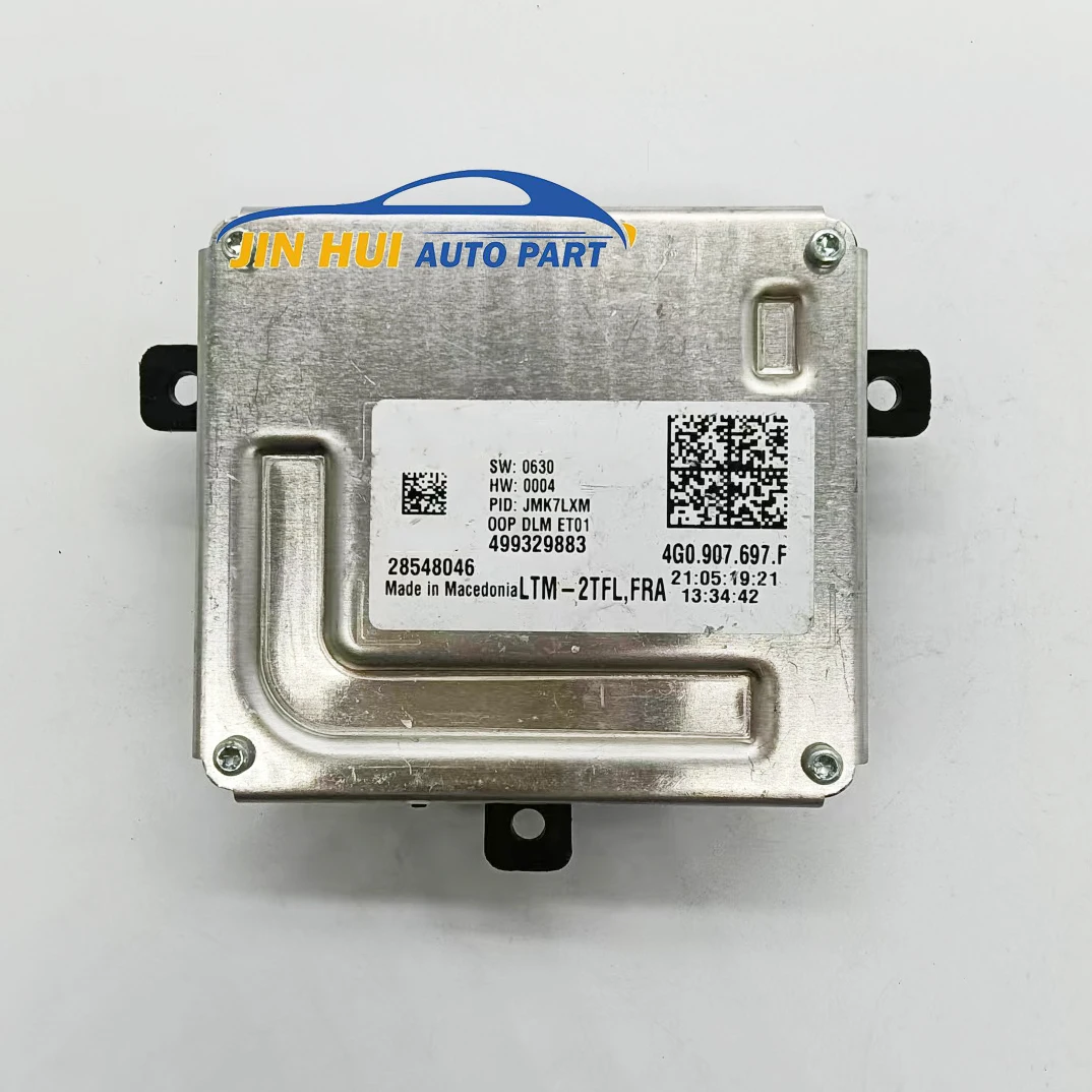 Genuine 4G0907697F OEM LED DRL Module Headlight Control Unit 4G0.907.697.F LED headlights Insert Computer Ballast EC