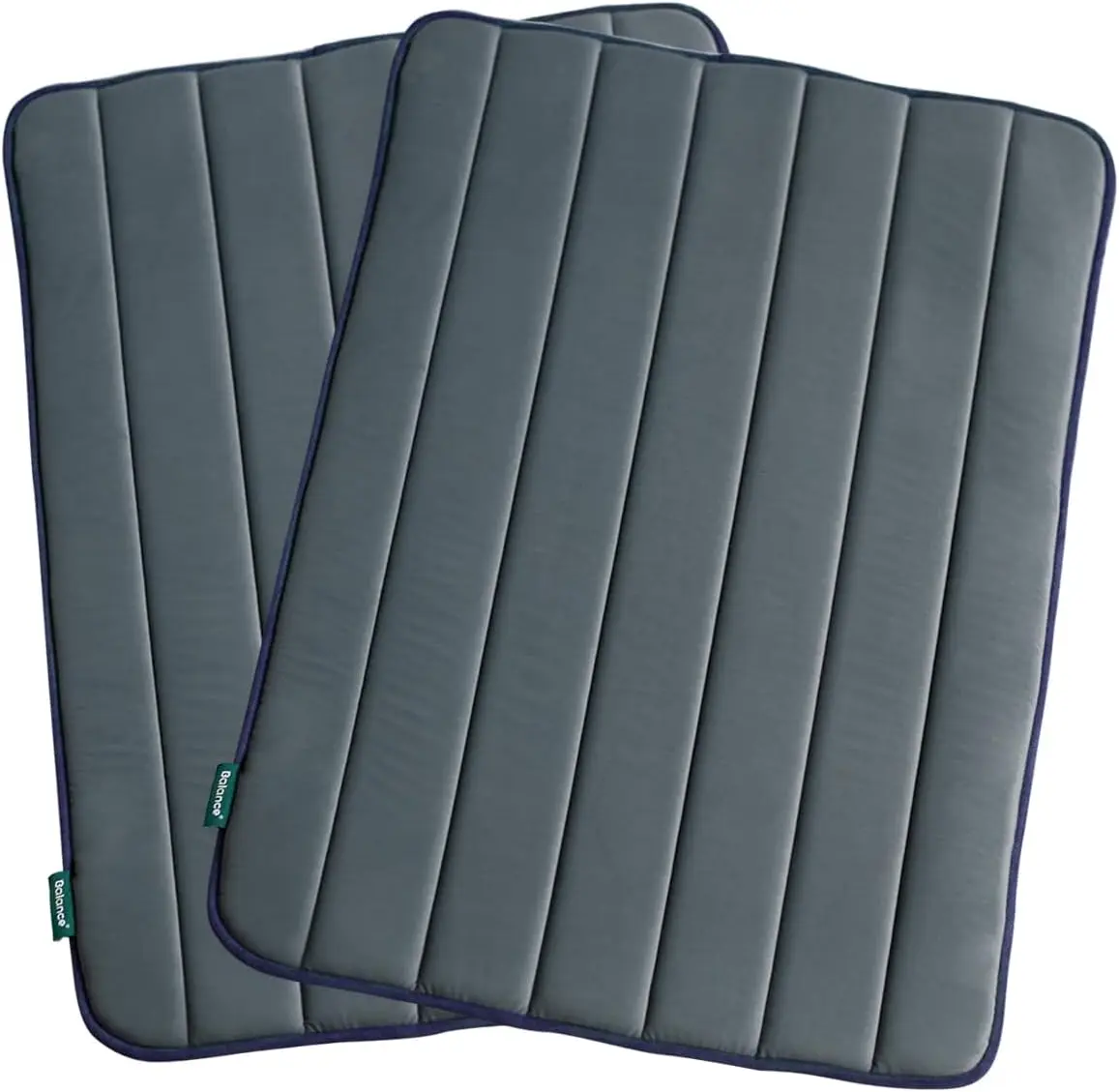 

Washable Water-Resistant Dog Crate Pad with Anti-Slip Base, 2-Pack for Large Dogs