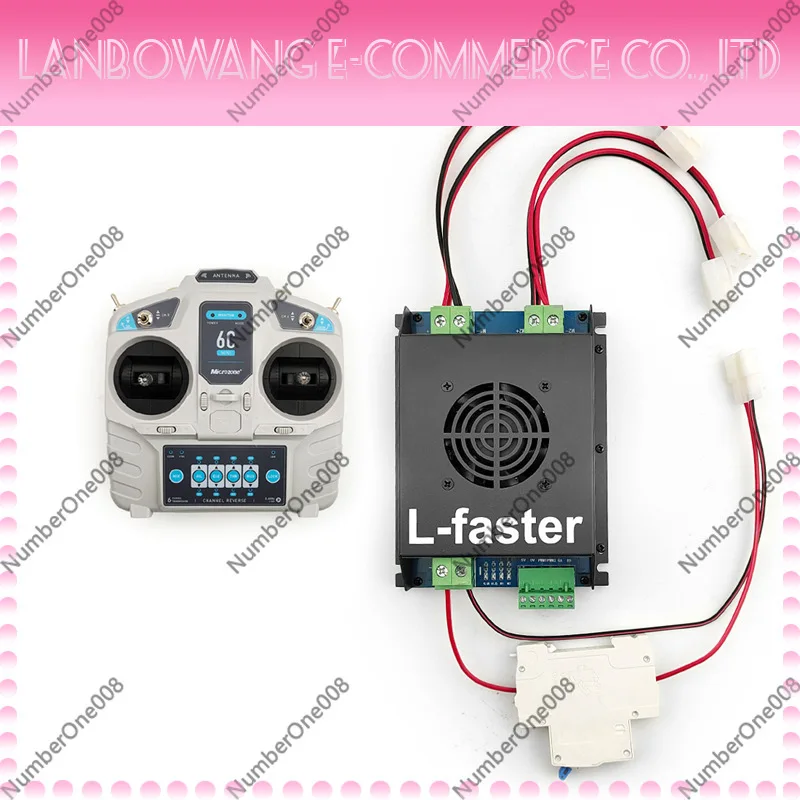 24V Electric 4WD Brushed Controller Wireless Remote Joystick 2WD Brushed Driver 50A