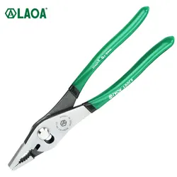 LAOA Multifunctional Cr-Mo Slip Joint Pliers Pipe Wrench Locking Pliers Wire Cutter HRC58 Professional Hand Tools