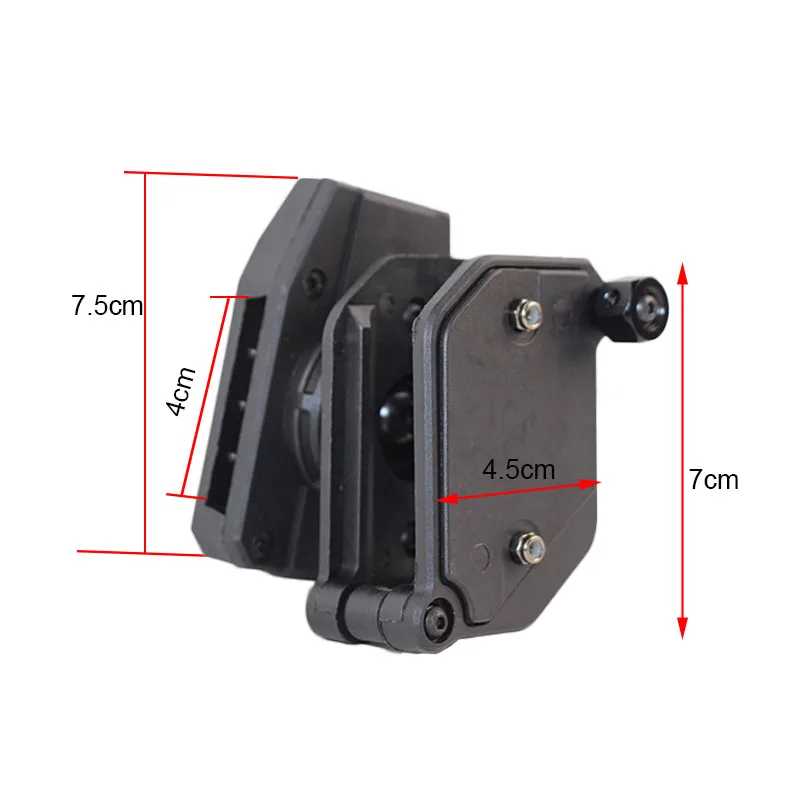 IPSC Magazine Pouch Case Multi-angle speed Holster Adjustment Hunting Tactical Mag Carrier Pouch for 1911/G17/HI-CAPA/PX4/XDM