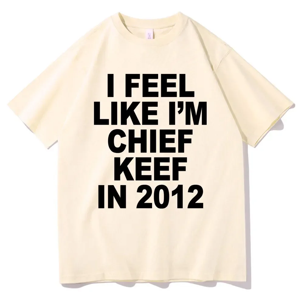 أشعر وكأنني 2012 رئيس كيف الجرافيك طباعة مضحك الراب ميمي الرجال الهيب هوب المتضخم تي شيرت الرجال القطن تي شيرت الشارع ارتداء القمم #4