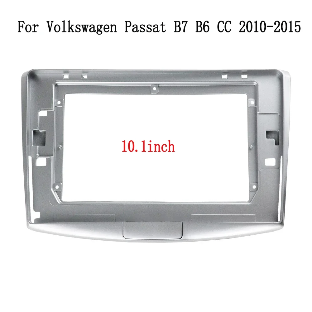 10.1inch Car radio Frame for Volkswagen magotan Passat 7 B7 NMS 2011 - 2015 Car Fascia Radio Panel Fitting Kit Install Bezel