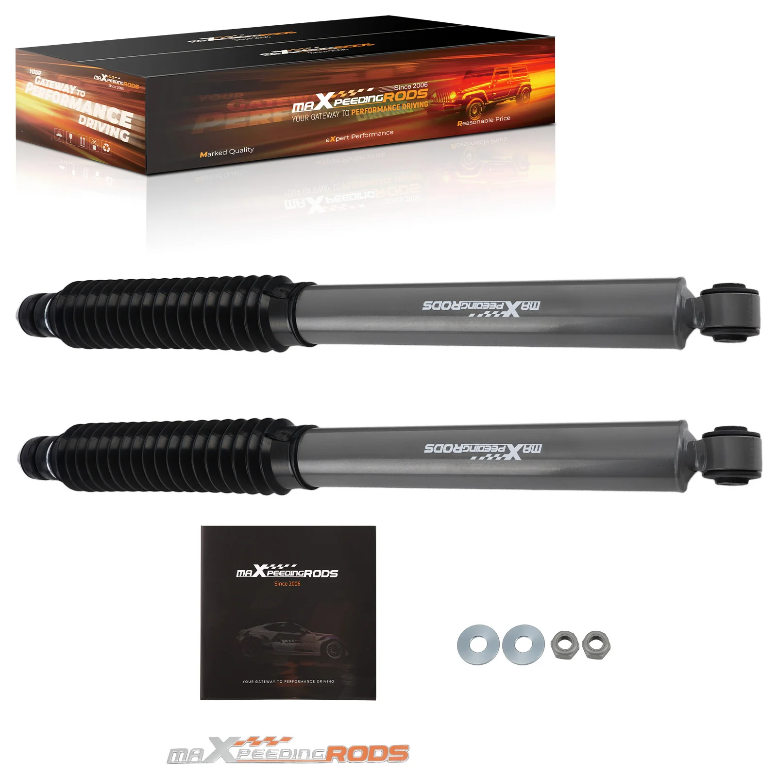 

MaXpeedingrods 2-4.5" G1 Front Shock Absorbers For Ford F-250/F-350 Super Duty 4WD 2005-2025