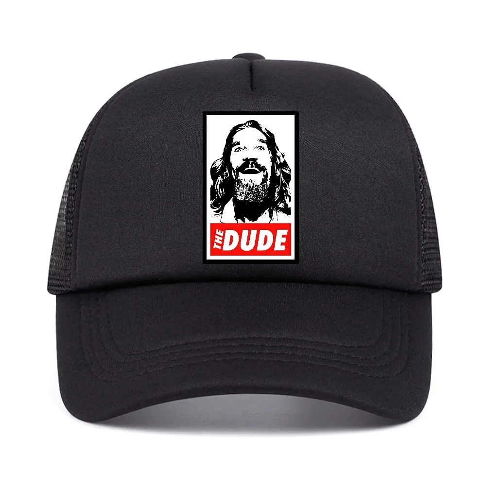 The Dude Abide Walter The Jesus Artsy Awesome Artwork baseball cap summer adjustable Breathable Snapback Hats mesh sun hat