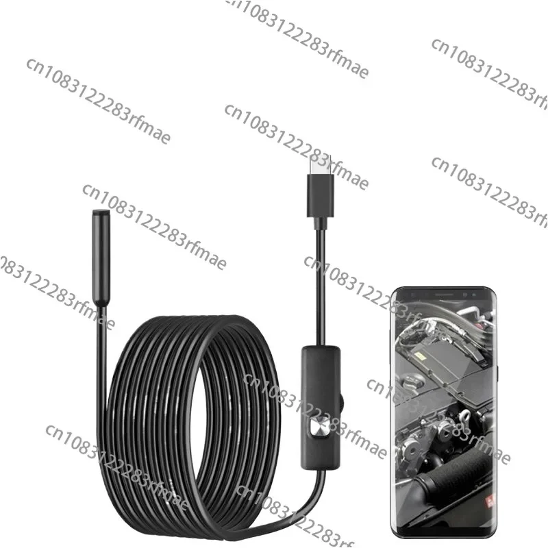 Hd Mobile Phone Dual Lens Endoscope Pipe Camera Waterproof 3 Million Industrial Endoscope Probe