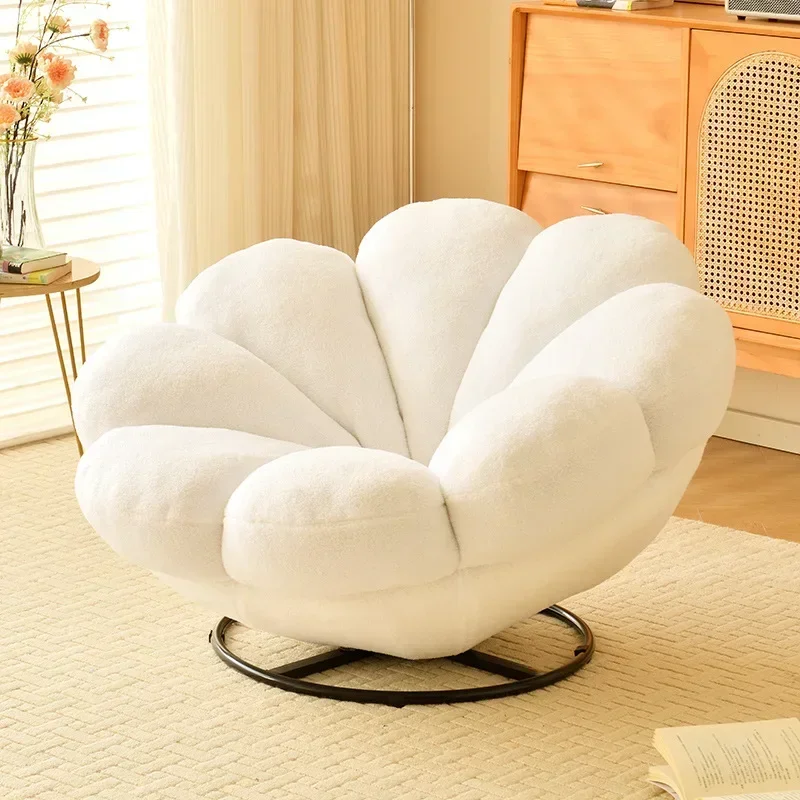 Petal lazy sofa can lie down and sleep, bedroom single sofa