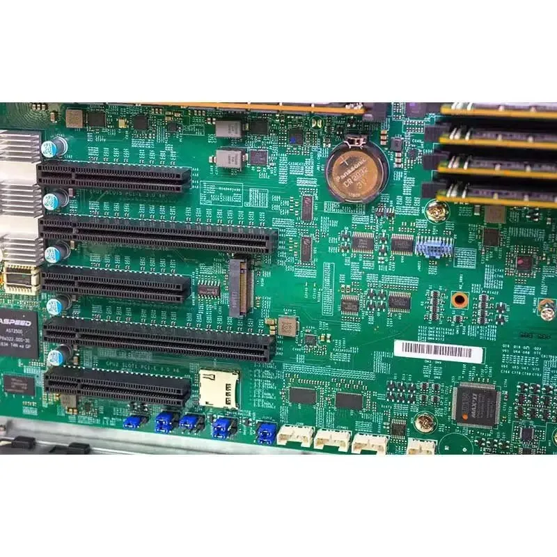 【الأكثر مبيعًا】لوحة أم H11DSi مستعملة EPYC 7002 سلسلة 2 تيرا بايت مسجلة ECC DDR4 2666 ميجا هرتز SDRAM H11DSi لوحة أم للخادم