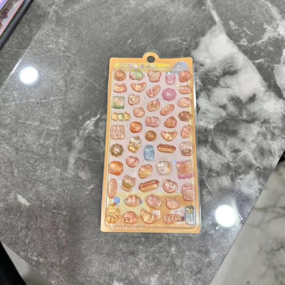 

2025 New hot cartoon 3D relief with three-dimensional illumination, suitable for computers, laptops, and decorative stickers