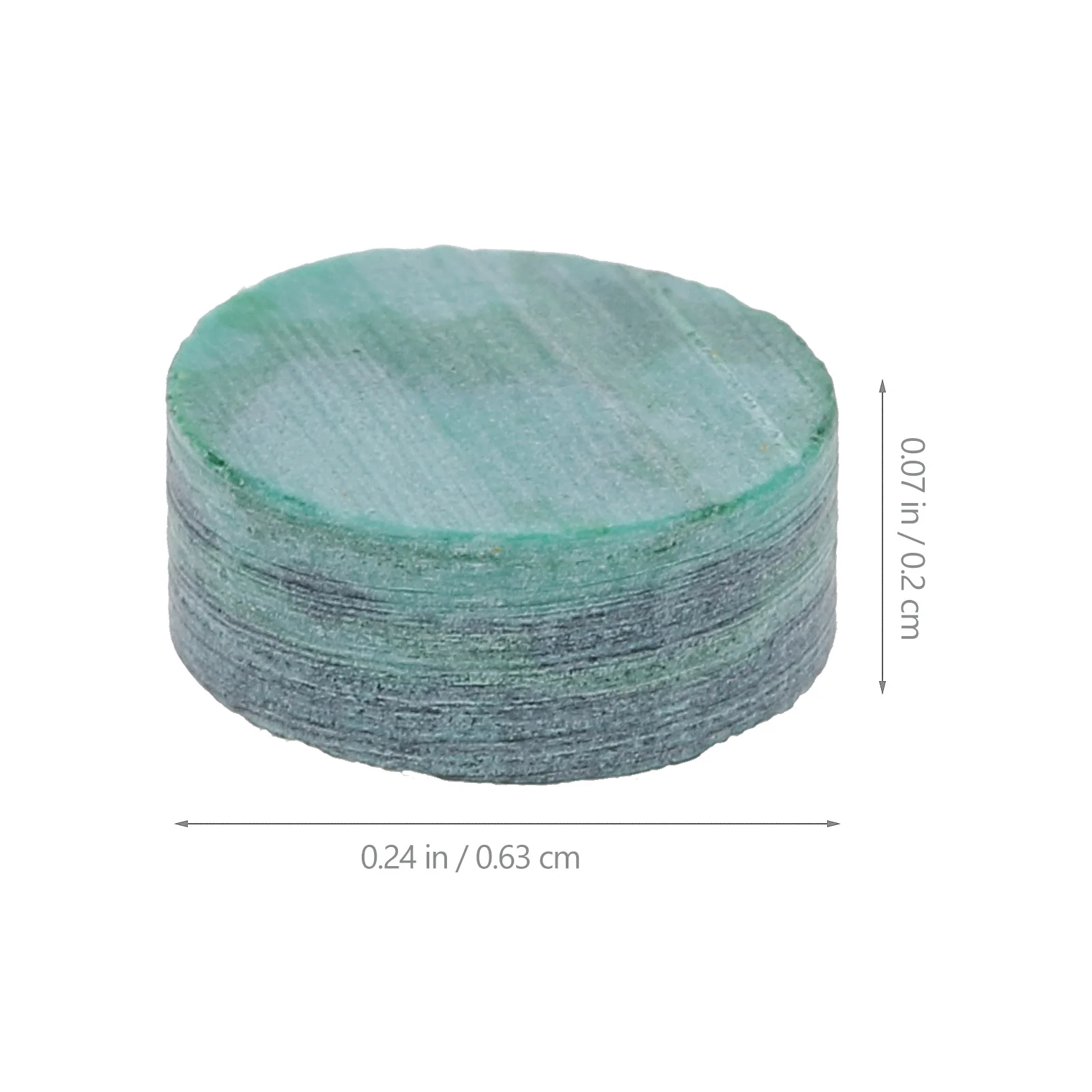 

10pcs Abalone Dots For Guitar Shell Fingerboard Material Dark Green Repair Parts Accessory Dots Inlay Material Instrument