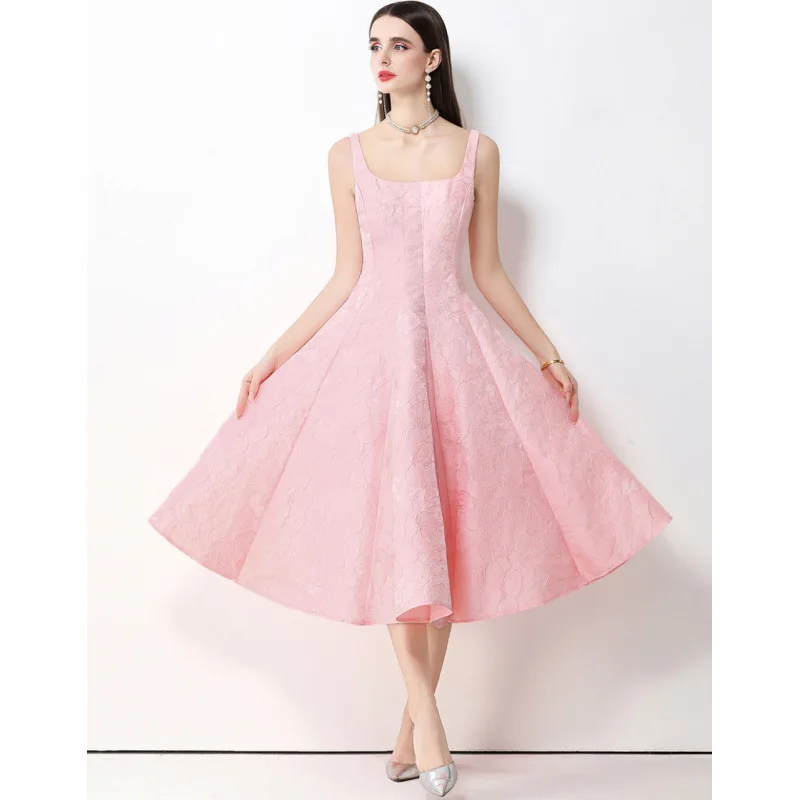 

Ele Vintage Floral Embroidery ter Dr Women's Waist Cinching Maxi Slimming Dr Ball Gown Sle Svel Gown