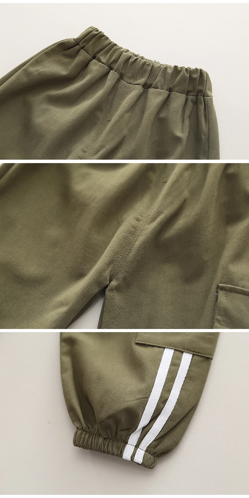Neue Frühlings- und Herbst-Jungenbekleidungssets, Patchwork-Hemden mit Kragen + Hosen, 2-teilig, für Kinder von 1-5 Jahren, Freizeitoutfits, Kinder-Trainingsanzüge – Detail 7