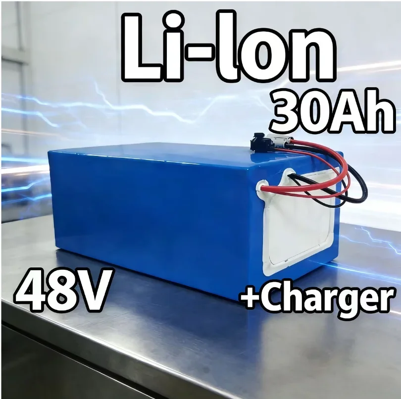 

Литий-ионный аккумуляторный блок 14S 48V 30Ah с BMS 50A. Эта высокопроизводительная батарея разработана для электромобилей мощностью от 500 до 2000 Вт.
