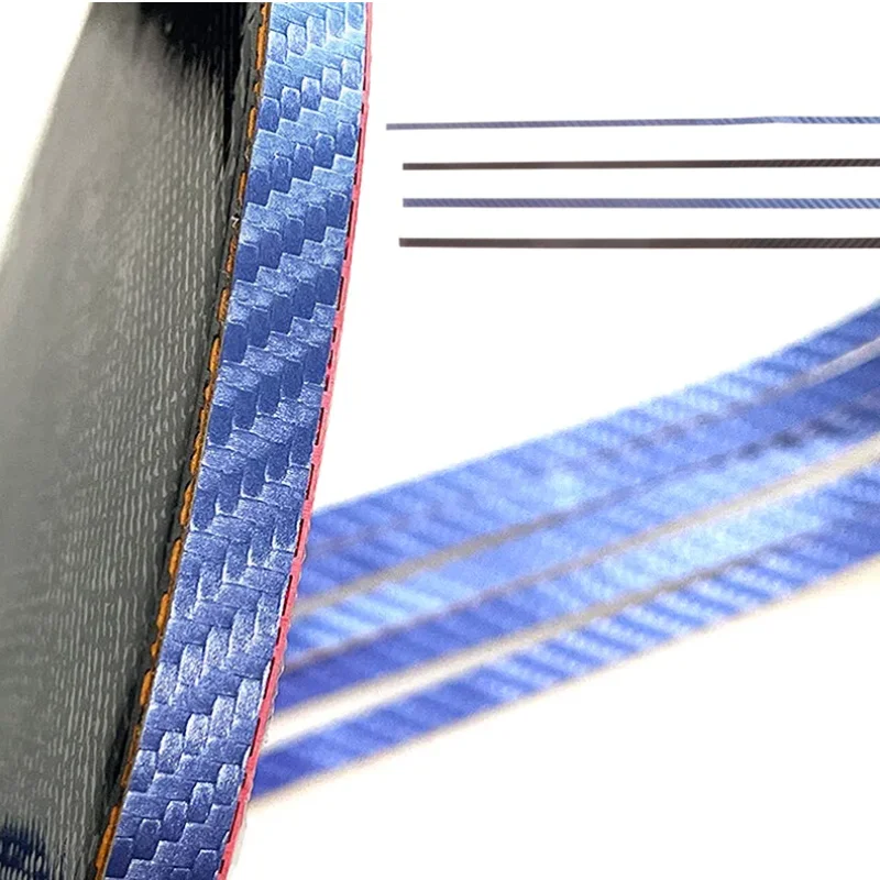 

1 шт., лента для ракетки для настольного тенниса из углеродного волокна, самоклеящаяся боковая защита для биты для пинг-понга, ширина 6 мм/8 мм, оборудование для настольного тенниса