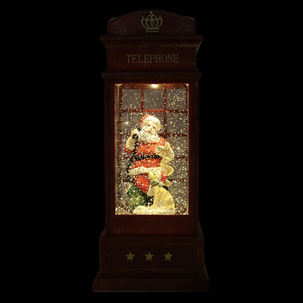 Hot Christmas Snowman Old mandrilling Snow Wind Light WithThree MusicBoxes regolabili musica di natale Wind Light Music Box Light