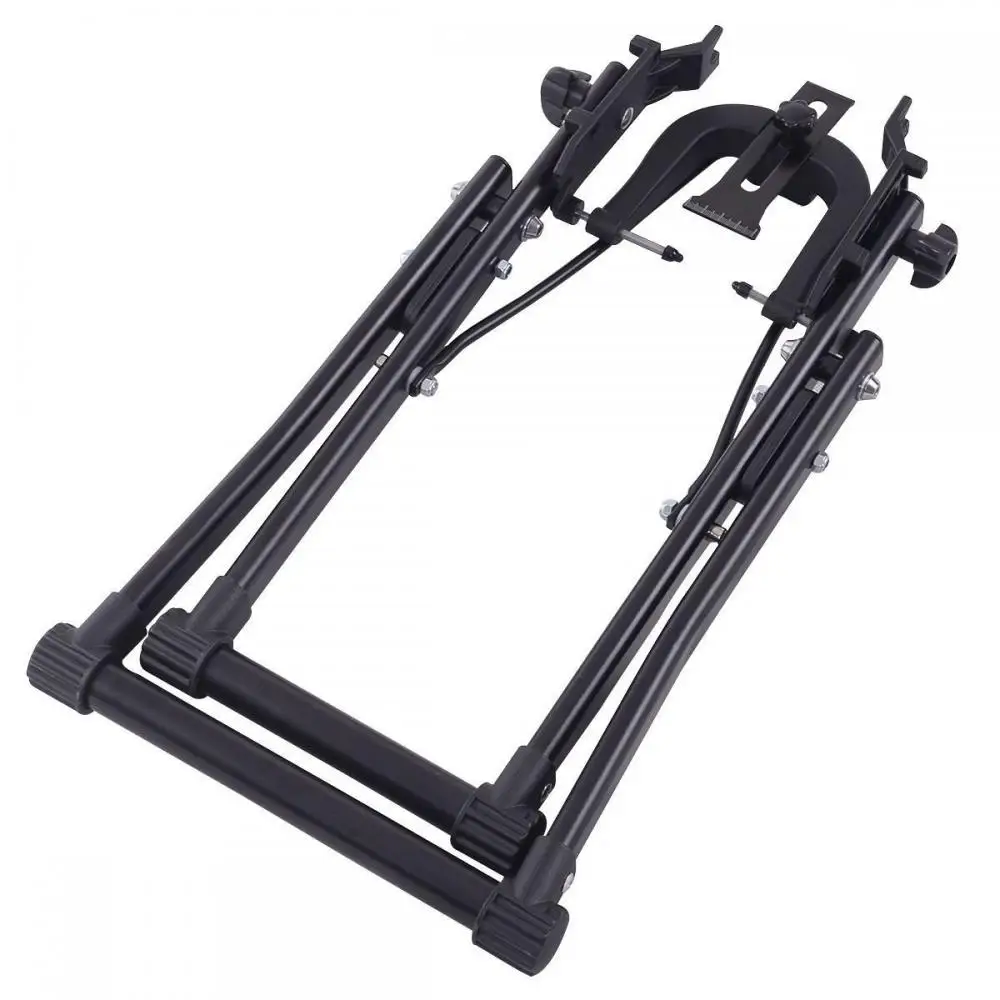 Folding bike circle table mountain bike repair table repair tool wheel correction
