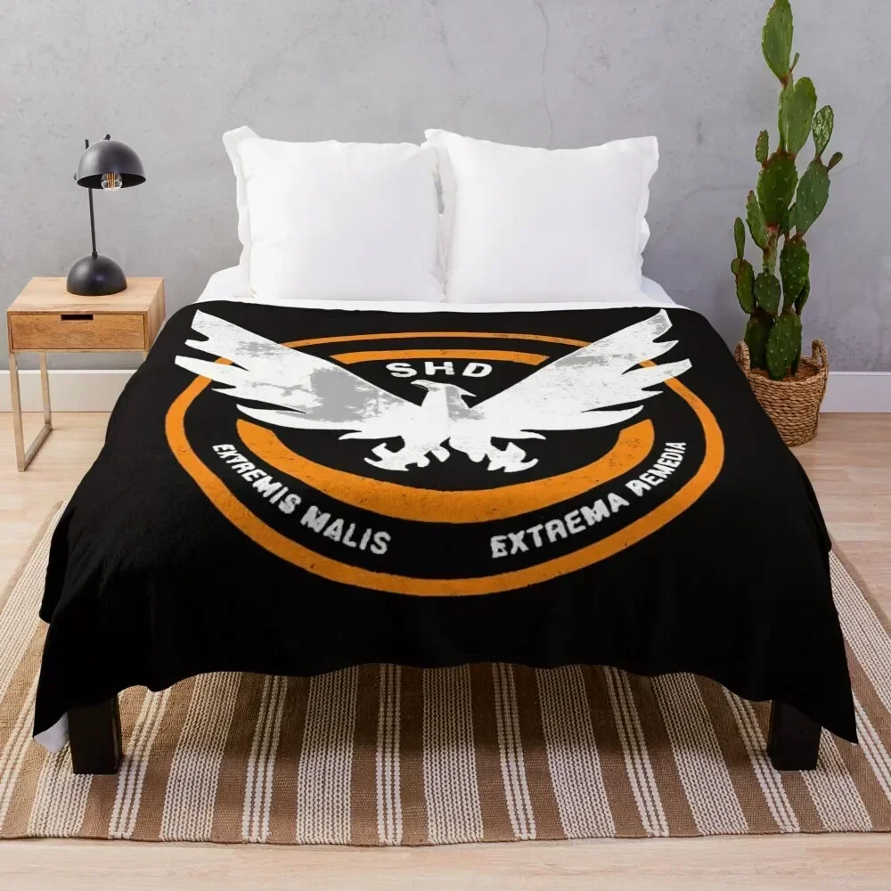 

The Division SHD Grunge Logo 2 Throw Blanket Lightweight Cozy Blanket for Bed Sofa