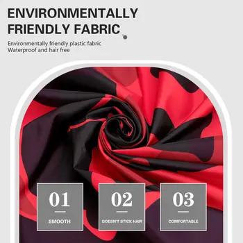 Nové holičství kadeřnické maskovací zástěry antistatické stříhací pláště profesionální holičství vodotěsné zástěry šály salonní nástroje 10 nejlepší prodej holičský plášť - №1