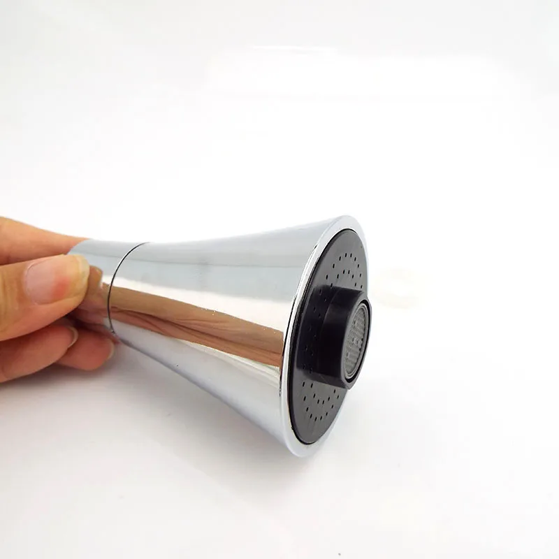 Adjustable Pressure Rotating Kitchen Water Tap Faucet Nozzle Head, Water-Saving Shower Faucet Adapter for Efficient Cleaning E2