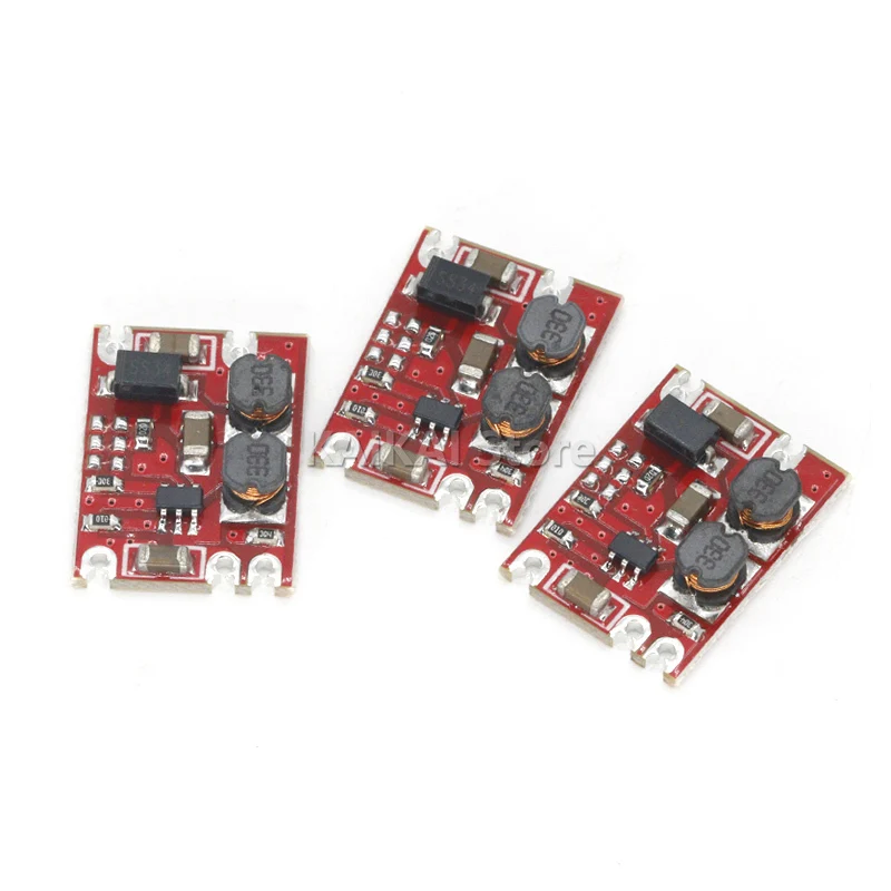 DC-DC Automatic Buck Boost Power Module Step Up and Down Board Input 3V-15V Output 3.3V/5V/4.2V/9V/12V Electronic DIY PCB