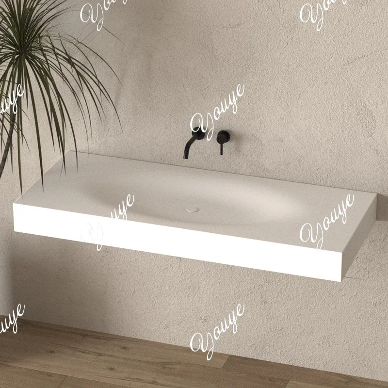 Iu Japanese-style Wind Oak Color 1m 3 4 5 6 7 8 Washbasin Hand Washbasin Bathroom Cabinet Customization