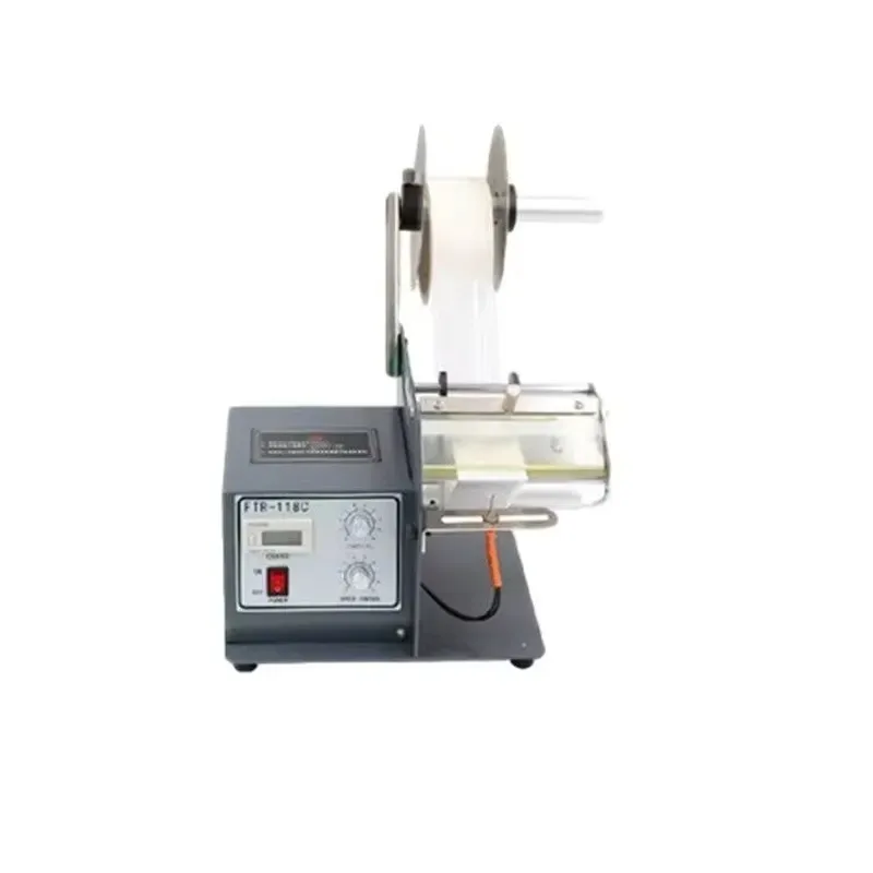 HOT *2026* Auto Label Stripping Machine FTR-118C Counting Function for All Products Requiring Labeling or Film With a Fuse