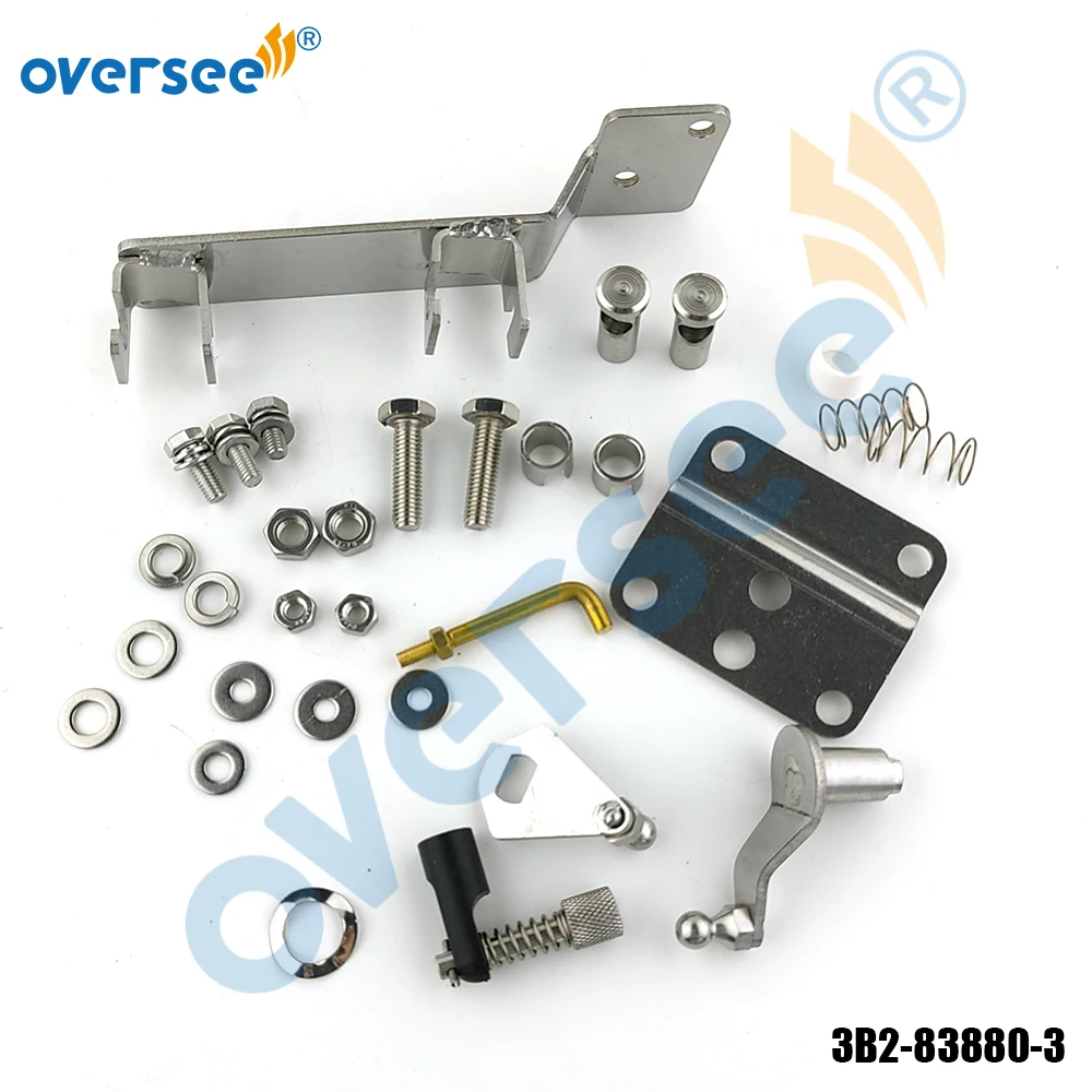 3B2-83880 Remote Control Attaching Kit For Tohatsu 8HP 9.8HP 2T Outboard Engine 3B2-83880-3
