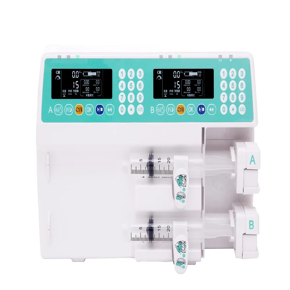 

LTSI27 Medical equipment Double Channel Syringe Pump syringe infusion pump for hospital using