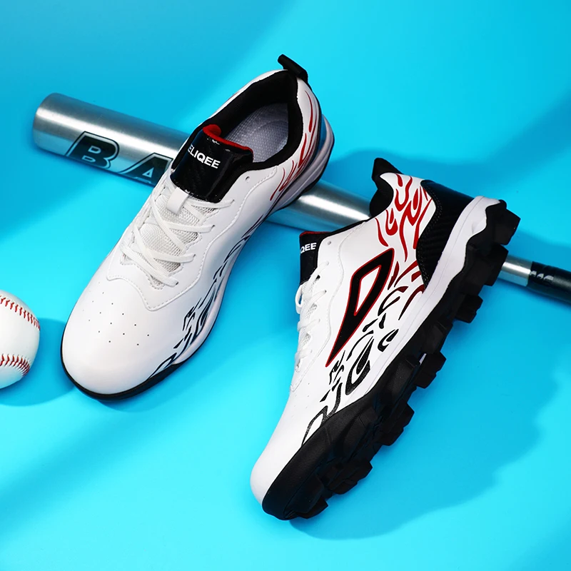 2026 New Baseball and Softball Shoes Outdoor Lightweight, Comfortable, Anti Slip Rubber Bottom Outdoor Training Sports Shoes