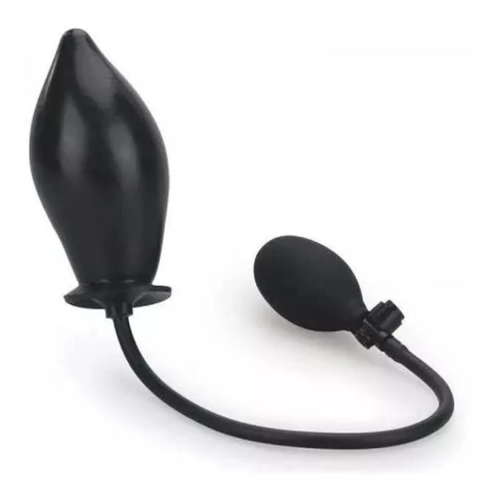 Inflatable Butt Plug 10 cm Diameter Penetrable from 3.5 to 5 anal plug