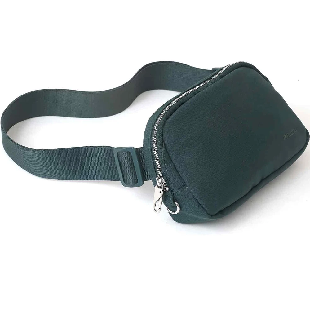 Umweltfreundliche Nylon-Gürteltasche Wasserdichte Hüfttasche für Damen Verstellbarer Riemen Crossbody-Taschen Sport-Bauchtaschen Handytasche – Detail 10
