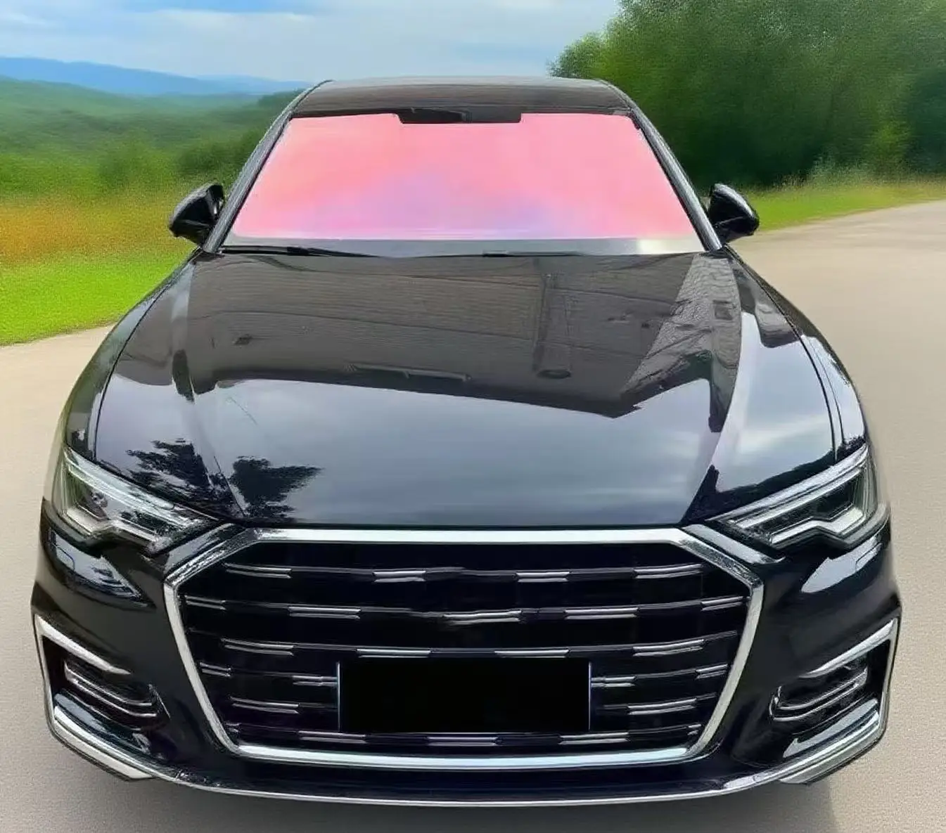 

Лидер продаж, новый продукт, 80% прозрачная внутри, красный оттенок-хамелеон, ПВХ, тонировочная пленка для окон автомобиля, солнечный хамелеон, оттенок, красный хамелеон