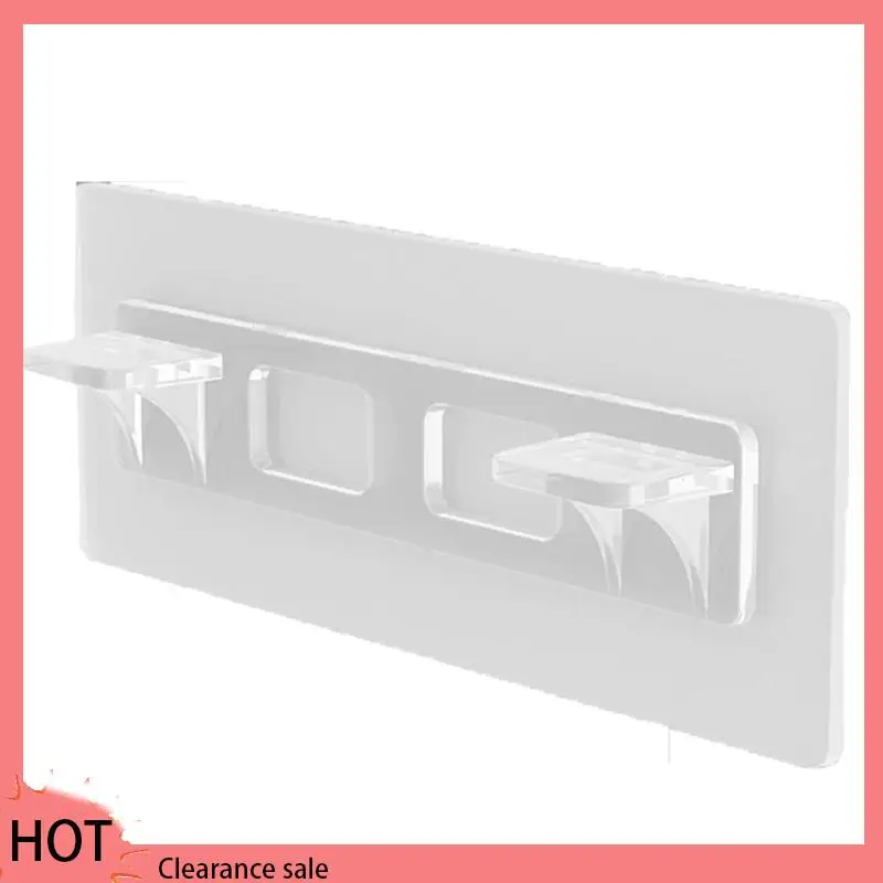 

A88Z 30PCS Shelf Support Sticky For Kitchen Bedroom Cabinet Support Clips Wall Hanger Sticker