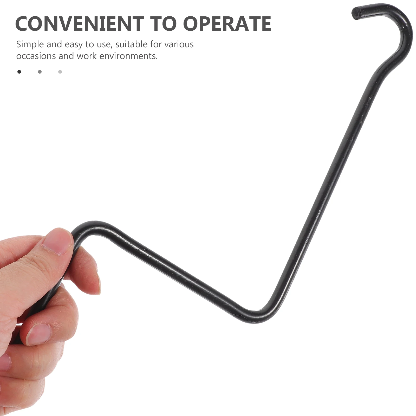

Scissor Style Hand Operated Jack Handle Replacement Sturdy Steel Crank Arm Tire Lifting Tool Trailer Accessories Automotive