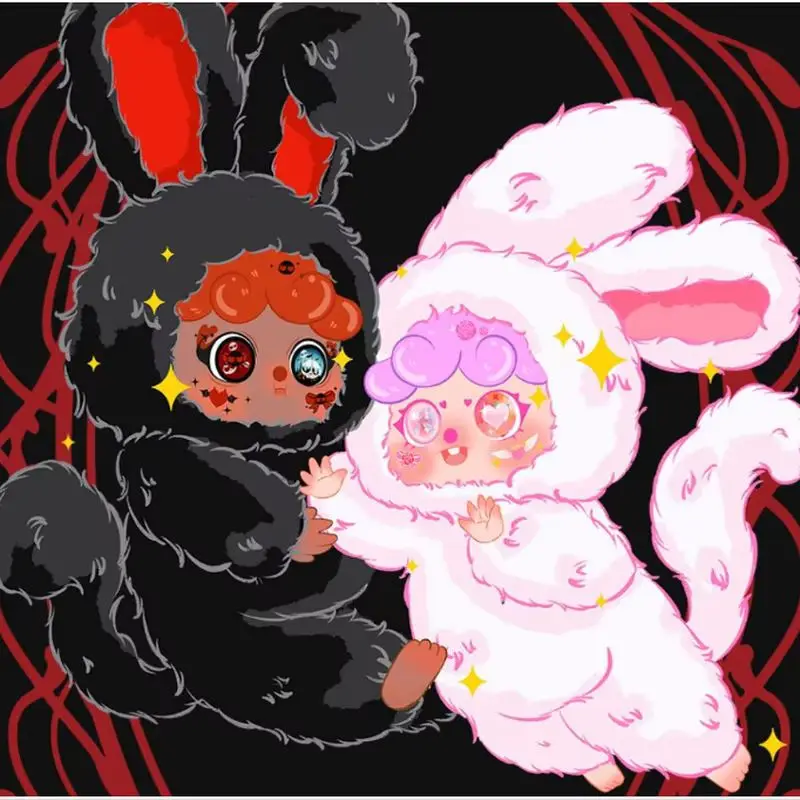 جديد 400% طفل ثلاثة العلامات التجارية المشتركة ميغو صندوق أعمى عمل الشكل لعبة Kawaii دمى صندوق غامض الأطفال عيد ميلاد فتاة هدية #4