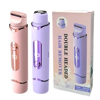 Depiladora Eléctrica 2 en 1 para Mujer – Afeitadora Corporal y Facial para Piernas, Axilas y Zona del Bikini
