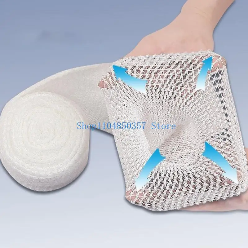 

5asd Wound Dressing Tubing Gauze Tubing Bandages Elastic Net Wound Dressing Net Stretch Tube Bandages Mesh for Finger Arm Leg