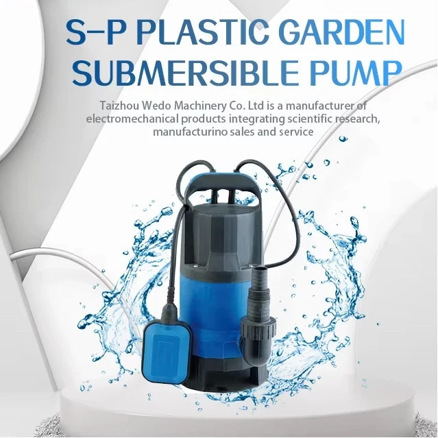 Bomba submersível elétrica q900b3, baixo nível de água, bomba automática para lago de esgoto, irrigação de jardim, bomba de água limpa, bomba de lago