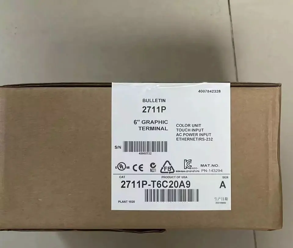 

Совершенно новый 2711P-T6C20A8 2711P-T6C20A9 2711P-T6C20D8 2711PC-T6C20D8 2711P-T6C20D9 Гарантия один год ​