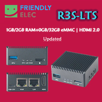 Friendly NanoPi R3S / R3S LTS Optional Mini Soft Router With Rockchip RK3566 Android Box Dual Network Port Demon Board