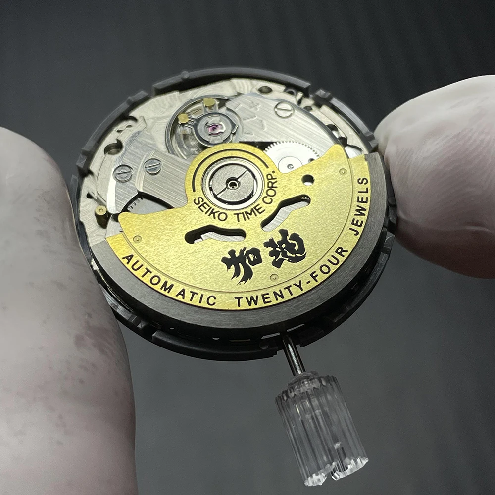 Japan Genuine NH35A Movement Modified Golden Rotor Sticker High