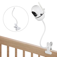 Flexible Mount Fit for HelloBaby HB65 HB6550 HB6558 HB66 HB248 Camera 1/4 Inch Screw Baby Camera Clamp Holder Baby Camera Mount