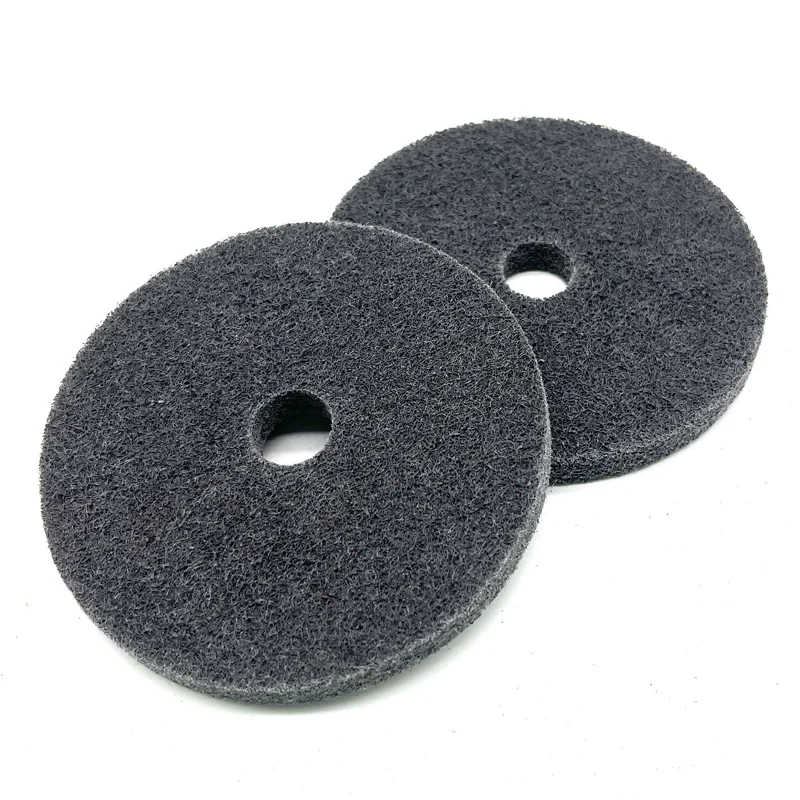

For Metal 75*10mm 4" Inch 1pc Nylon Fiber Polishing Wheel Wool Felt Cotton Cloth Buffing Wheel Non Woven Ceramic Grinding Wheel