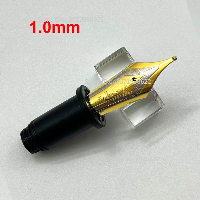 Smooth WingSung 630 grande N0.8 Iraurita oro blanco EF/F/M/B sección de agarre de punta para WingSung 630 pluma estilográfica accesorios regalo