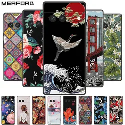 For Google Pixel 7 Pro Case Pixel7 5G 3D Relief Emboss Phone Cover For Google Pixel 7 5G Coque 7Pro Soft Silicone Cartoon Capas