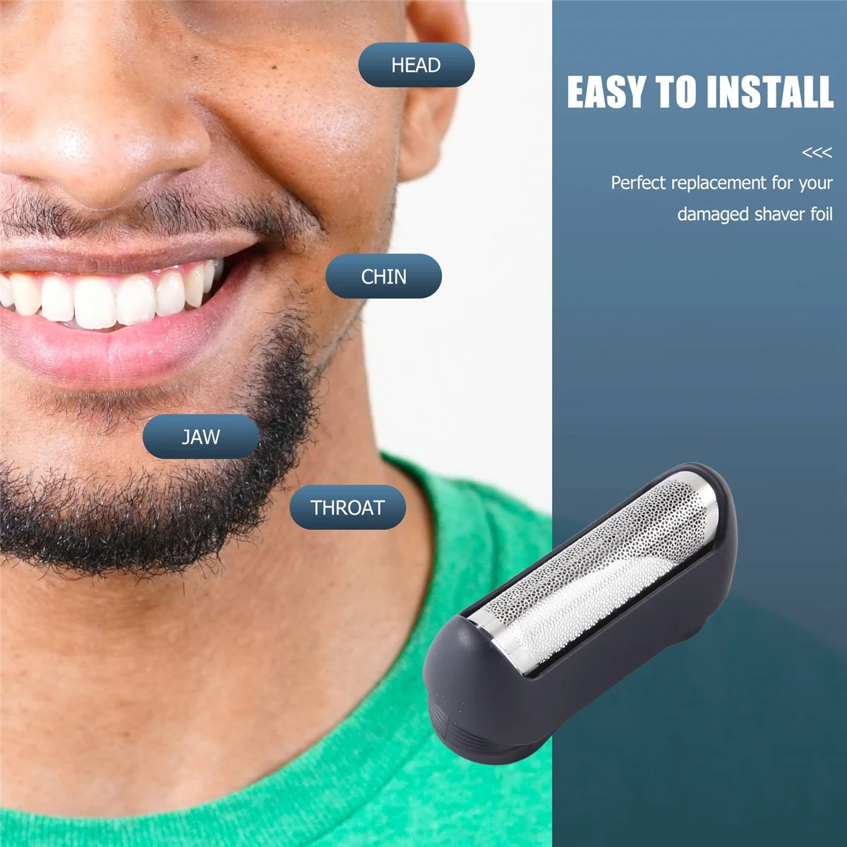 Per rasoio elettrico Omentum 11B Serie 1 110 120 130 140 150 150S-1 130S-1 5684 5685 Rete per coltelli + supporto